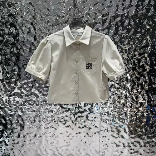 Cheap Christian Dior Tracksuits Short Sleeved For Women #1417742 Replica Wholesale [$112.00 USD] [ITEM#1417742] on Replica Christian Dior Tracksuits