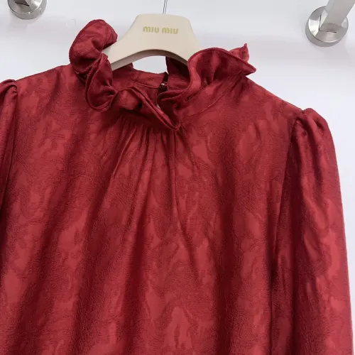 Cheap Christian Dior Shirts Long Sleeved For Women #1417748 Replica Wholesale [$85.00 USD] [ITEM#1417748] on Replica Christian Dior Shirts