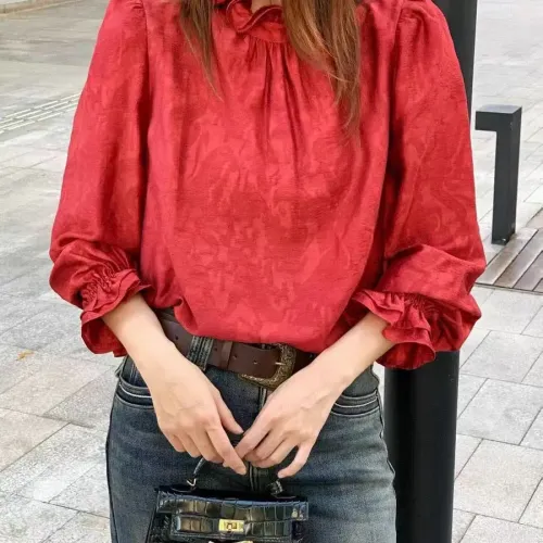 Cheap Christian Dior Shirts Long Sleeved For Women #1417748 Replica Wholesale [$85.00 USD] [ITEM#1417748] on Replica Christian Dior Shirts