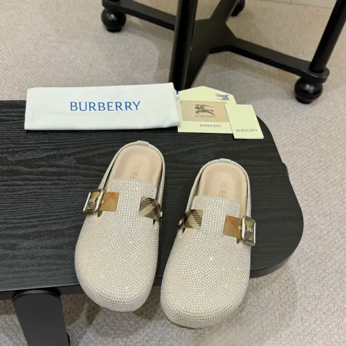 Cheap Burberry Slippers For Women #1417763 Replica Wholesale [$105.00 USD] [ITEM#1417763] on Replica Burberry Slippers