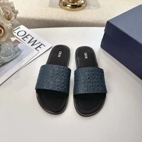 Cheap Christian Dior Slippers For Men #1417770 Replica Wholesale [$80.00 USD] [ITEM#1417770] on Replica Christian Dior Slippers