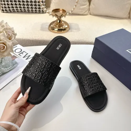 Cheap Christian Dior Slippers For Men #1417771 Replica Wholesale [$80.00 USD] [ITEM#1417771] on Replica Christian Dior Slippers
