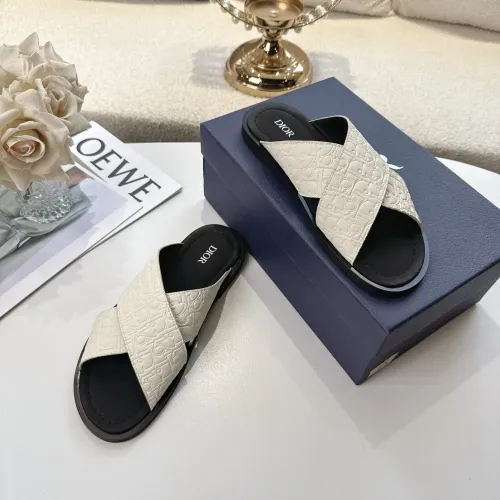 Cheap Christian Dior Slippers For Men #1417772 Replica Wholesale [$82.00 USD] [ITEM#1417772] on Replica Christian Dior Slippers