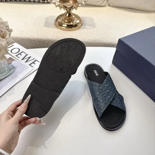 Cheap Christian Dior Slippers For Men #1417773 Replica Wholesale [$82.00 USD] [ITEM#1417773] on Replica Christian Dior Slippers