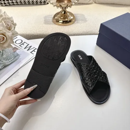 Cheap Christian Dior Slippers For Men #1417774 Replica Wholesale [$82.00 USD] [ITEM#1417774] on Replica Christian Dior Slippers