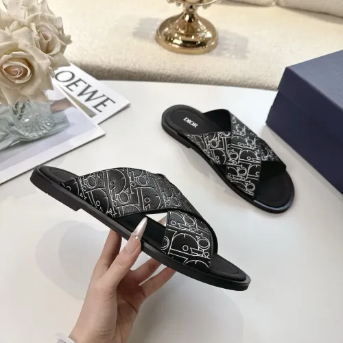 Cheap Christian Dior Slippers For Men #1417776 Replica Wholesale [$85.00 USD] [ITEM#1417776] on Replica Christian Dior Slippers