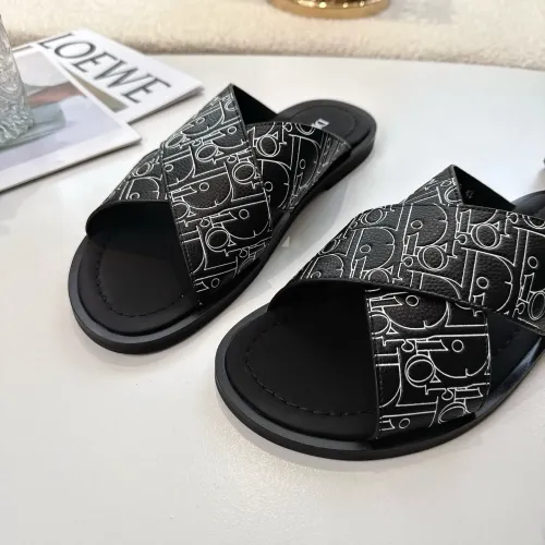 Cheap Christian Dior Slippers For Men #1417776 Replica Wholesale [$85.00 USD] [ITEM#1417776] on Replica Christian Dior Slippers