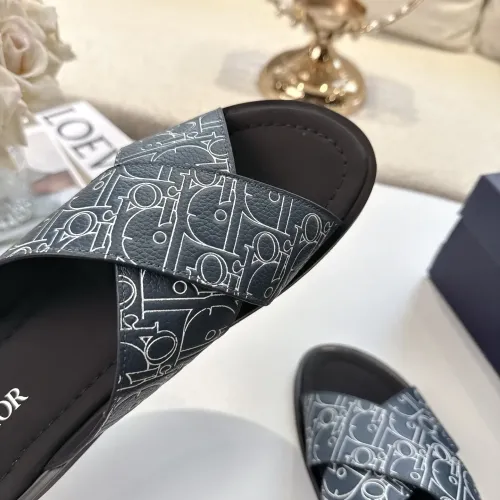 Cheap Christian Dior Slippers For Men #1417777 Replica Wholesale [$85.00 USD] [ITEM#1417777] on Replica Christian Dior Slippers