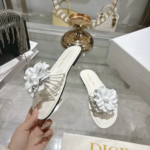 Cheap Christian Dior Slippers For Women #1417782 Replica Wholesale [$102.00 USD] [ITEM#1417782] on Replica Christian Dior Slippers