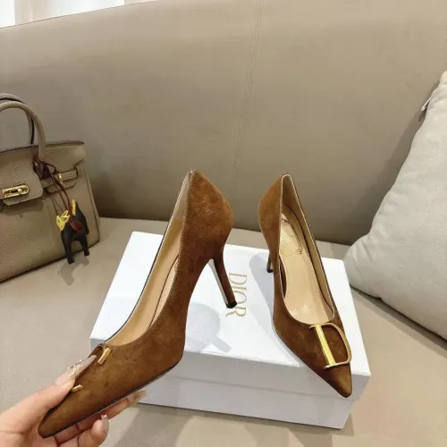 Cheap Christian Dior High-Heeled Shoes For Women #1417790 Replica Wholesale [$102.00 USD] [ITEM#1417790] on Replica Christian Dior High-Heeled Shoes