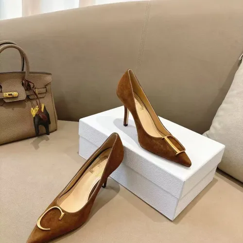 Cheap Christian Dior High-Heeled Shoes For Women #1417790 Replica Wholesale [$102.00 USD] [ITEM#1417790] on Replica Christian Dior High-Heeled Shoes