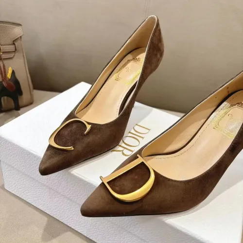 Cheap Christian Dior High-Heeled Shoes For Women #1417791 Replica Wholesale [$102.00 USD] [ITEM#1417791] on Replica Christian Dior High-Heeled Shoes