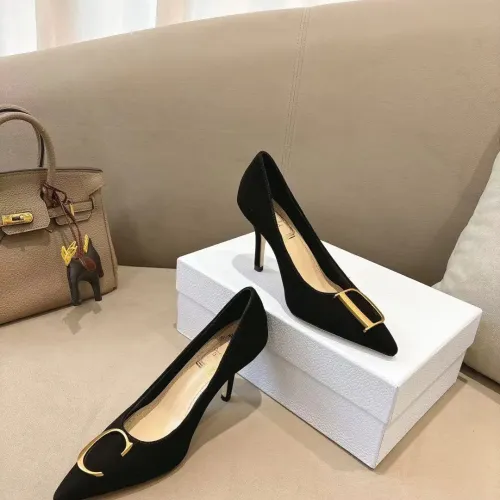 Cheap Christian Dior High-Heeled Shoes For Women #1417792 Replica Wholesale [$102.00 USD] [ITEM#1417792] on Replica Christian Dior High-Heeled Shoes