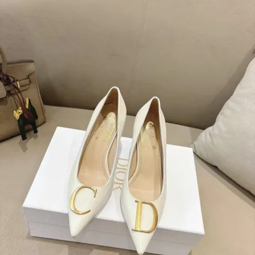 Cheap Christian Dior High-Heeled Shoes For Women #1417793 Replica Wholesale [$102.00 USD] [ITEM#1417793] on Replica Christian Dior High-Heeled Shoes