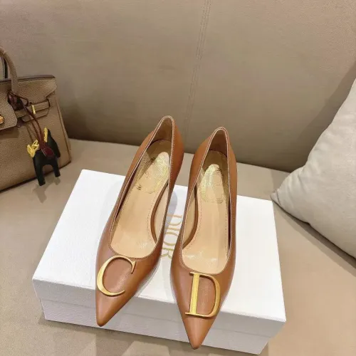 Cheap Christian Dior High-Heeled Shoes For Women #1417794 Replica Wholesale [$102.00 USD] [ITEM#1417794] on Replica Christian Dior High-Heeled Shoes