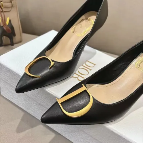 Cheap Christian Dior High-Heeled Shoes For Women #1417795 Replica Wholesale [$102.00 USD] [ITEM#1417795] on Replica Christian Dior High-Heeled Shoes