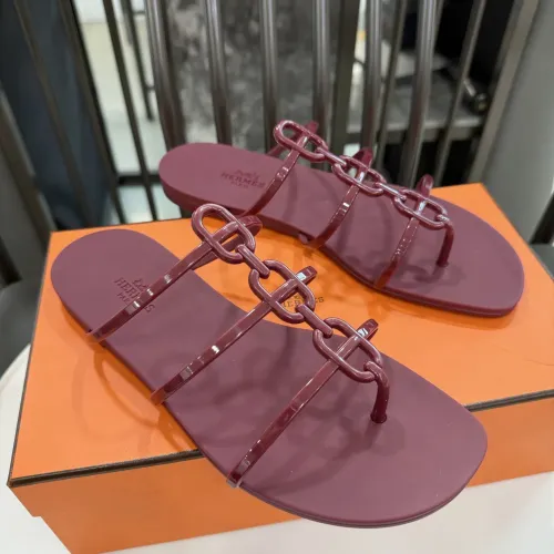Cheap Hermes Slippers For Women #1417797 Replica Wholesale [$52.00 USD] [ITEM#1417797] on Replica Hermes Slippers