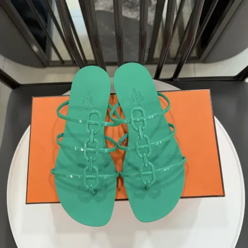 Cheap Hermes Slippers For Women #1417798 Replica Wholesale [$52.00 USD] [ITEM#1417798] on Replica Hermes Slippers