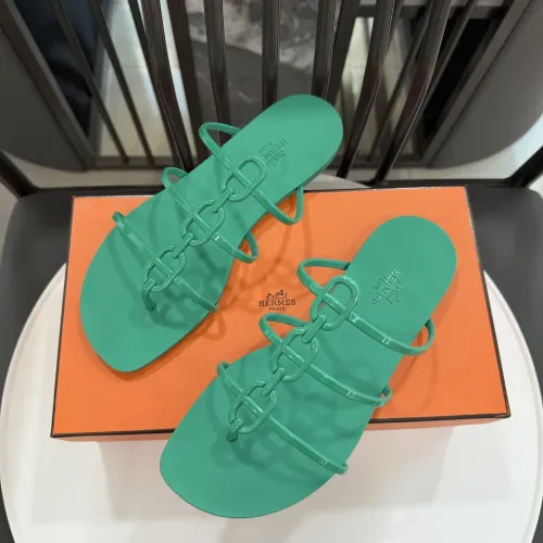 Cheap Hermes Slippers For Women #1417798 Replica Wholesale [$52.00 USD] [ITEM#1417798] on Replica Hermes Slippers