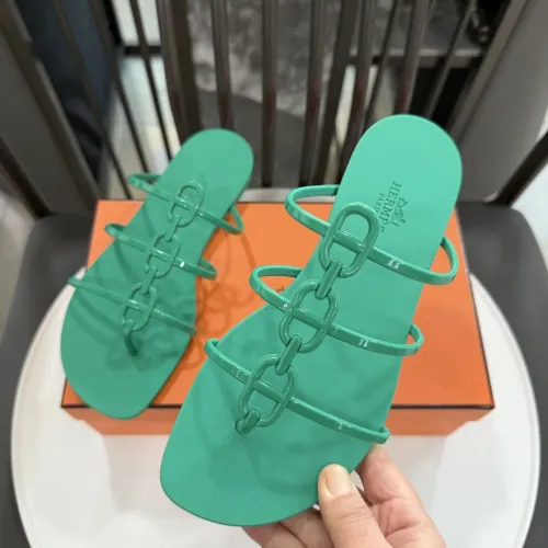 Cheap Hermes Slippers For Women #1417798 Replica Wholesale [$52.00 USD] [ITEM#1417798] on Replica Hermes Slippers