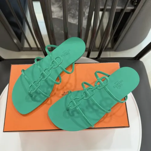 Cheap Hermes Slippers For Women #1417798 Replica Wholesale [$52.00 USD] [ITEM#1417798] on Replica Hermes Slippers