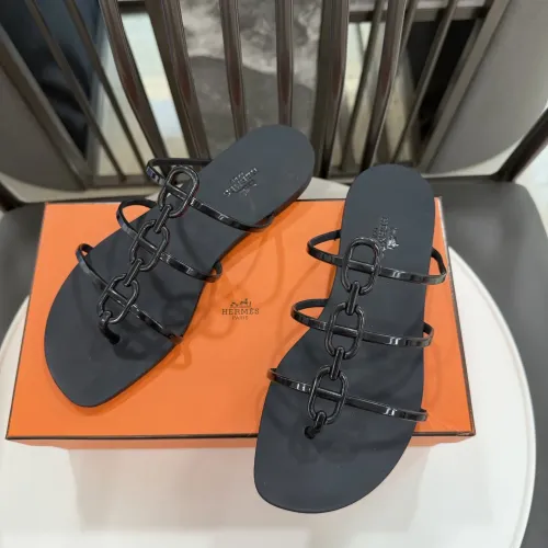 Cheap Hermes Slippers For Women #1417800 Replica Wholesale [$52.00 USD] [ITEM#1417800] on Replica Hermes Slippers