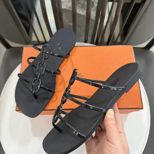 Cheap Hermes Slippers For Women #1417800 Replica Wholesale [$52.00 USD] [ITEM#1417800] on Replica Hermes Slippers