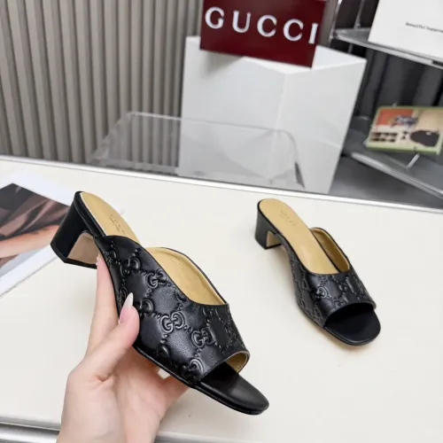 Cheap Gucci Slippers For Women #1417802 Replica Wholesale [$68.00 USD] [ITEM#1417802] on Replica Gucci Slippers