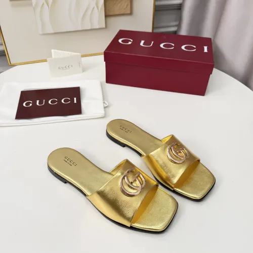 Cheap Gucci Slippers For Women #1417804 Replica Wholesale [$82.00 USD] [ITEM#1417804] on Replica Gucci Slippers