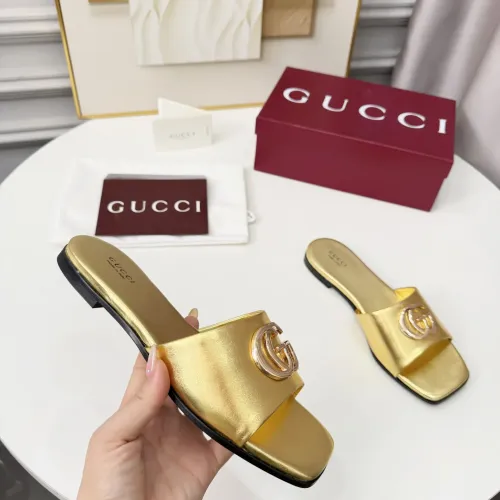 Cheap Gucci Slippers For Women #1417804 Replica Wholesale [$82.00 USD] [ITEM#1417804] on Replica Gucci Slippers