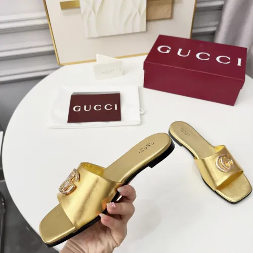 Cheap Gucci Slippers For Women #1417804 Replica Wholesale [$82.00 USD] [ITEM#1417804] on Replica Gucci Slippers