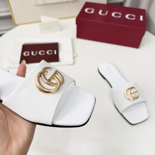 Cheap Gucci Slippers For Women #1417805 Replica Wholesale [$82.00 USD] [ITEM#1417805] on Replica Gucci Slippers