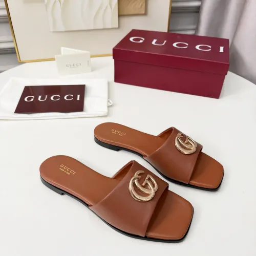 Cheap Gucci Slippers For Women #1417807 Replica Wholesale [$82.00 USD] [ITEM#1417807] on Replica Gucci Slippers