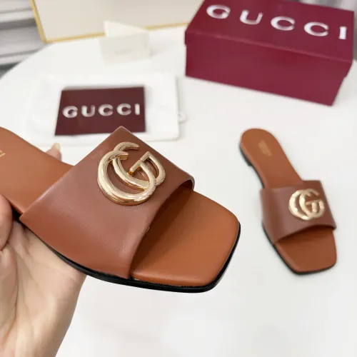 Cheap Gucci Slippers For Women #1417807 Replica Wholesale [$82.00 USD] [ITEM#1417807] on Replica Gucci Slippers