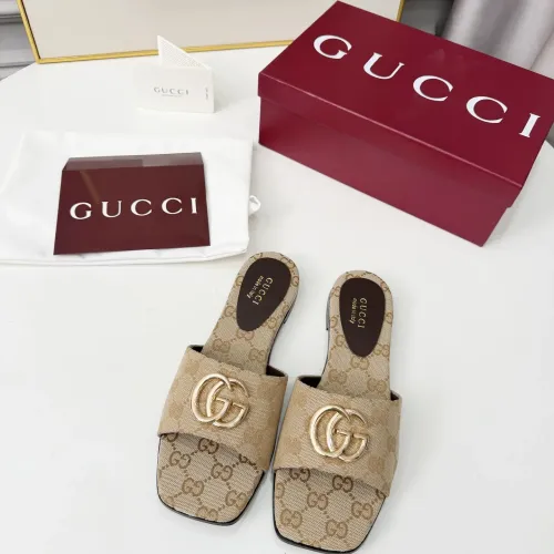 Cheap Gucci Slippers For Women #1417810 Replica Wholesale [$82.00 USD] [ITEM#1417810] on Replica Gucci Slippers