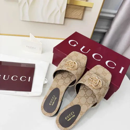 Cheap Gucci Slippers For Women #1417810 Replica Wholesale [$82.00 USD] [ITEM#1417810] on Replica Gucci Slippers