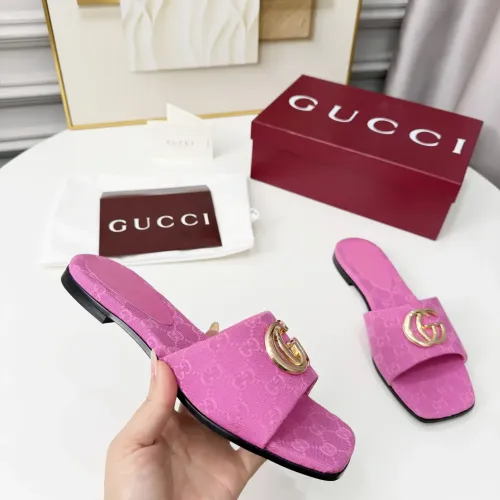 Cheap Gucci Slippers For Women #1417811 Replica Wholesale [$82.00 USD] [ITEM#1417811] on Replica Gucci Slippers