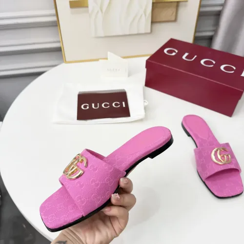 Cheap Gucci Slippers For Women #1417811 Replica Wholesale [$82.00 USD] [ITEM#1417811] on Replica Gucci Slippers