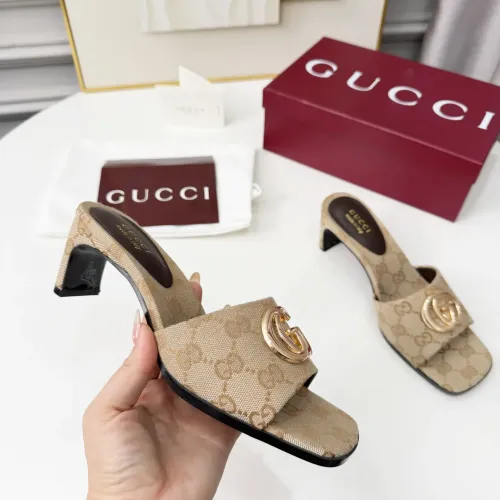 Cheap Gucci Slippers For Women #1417813 Replica Wholesale [$85.00 USD] [ITEM#1417813] on Replica Gucci Slippers