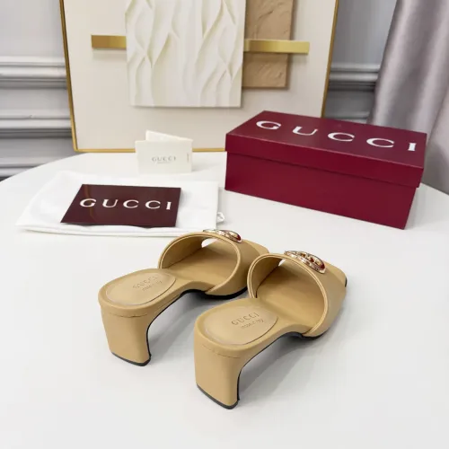 Cheap Gucci Slippers For Women #1417820 Replica Wholesale [$85.00 USD] [ITEM#1417820] on Replica Gucci Slippers
