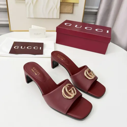 Cheap Gucci Slippers For Women #1417822 Replica Wholesale [$85.00 USD] [ITEM#1417822] on Replica Gucci Slippers