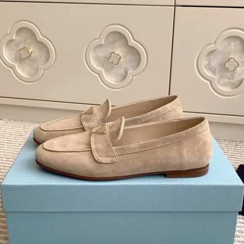 Cheap Prada Leather Shoes For Men #1417844 Replica Wholesale [$105.00 USD] [ITEM#1417844] on Replica Prada Leather Shoes