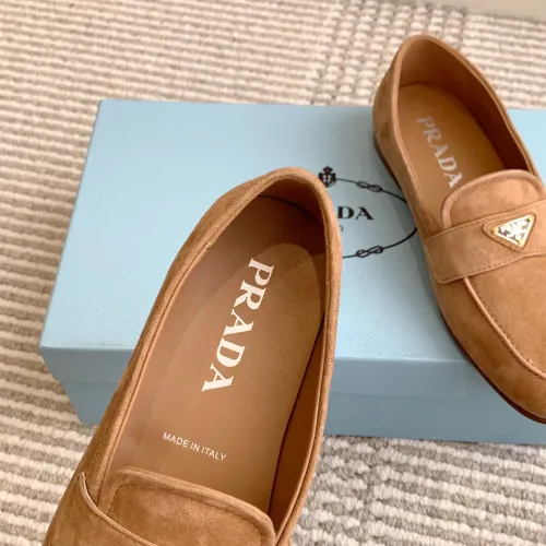 Cheap Prada Leather Shoes For Women #1417845 Replica Wholesale [$105.00 USD] [ITEM#1417845] on Replica Prada Leather Shoes