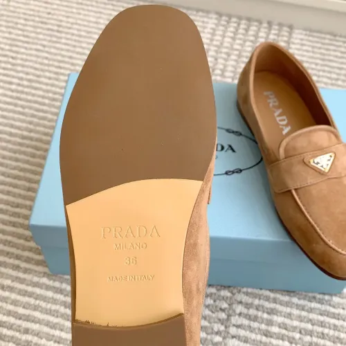 Cheap Prada Leather Shoes For Women #1417845 Replica Wholesale [$105.00 USD] [ITEM#1417845] on Replica Prada Leather Shoes
