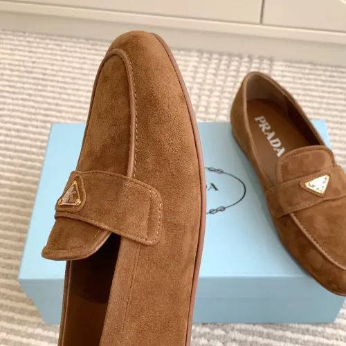 Cheap Prada Leather Shoes For Women #1417849 Replica Wholesale [$105.00 USD] [ITEM#1417849] on Replica Prada Leather Shoes