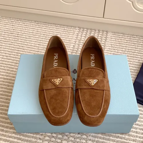 Cheap Prada Leather Shoes For Men #1417850 Replica Wholesale [$105.00 USD] [ITEM#1417850] on Replica Prada Leather Shoes