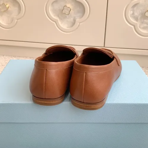 Cheap Prada Leather Shoes For Women #1417855 Replica Wholesale [$105.00 USD] [ITEM#1417855] on Replica Prada Leather Shoes