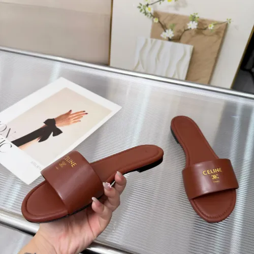 Cheap Celine Slippers For Women #1417871 Replica Wholesale [$85.00 USD] [ITEM#1417871] on Replica Celine Slippers