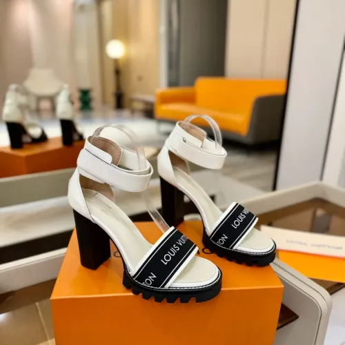 Cheap Louis Vuitton Sandal For Women #1417909 Replica Wholesale [$132.00 USD] [ITEM#1417909] on Replica Louis Vuitton Sandal