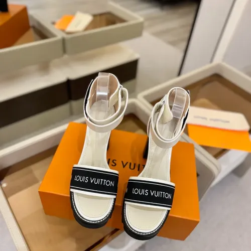 Cheap Louis Vuitton Sandal For Women #1417909 Replica Wholesale [$132.00 USD] [ITEM#1417909] on Replica Louis Vuitton Sandal